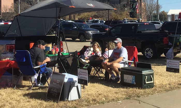 Stryker 2 North Lot Haymarket 2022 Nebraska vs Illinois football pregame